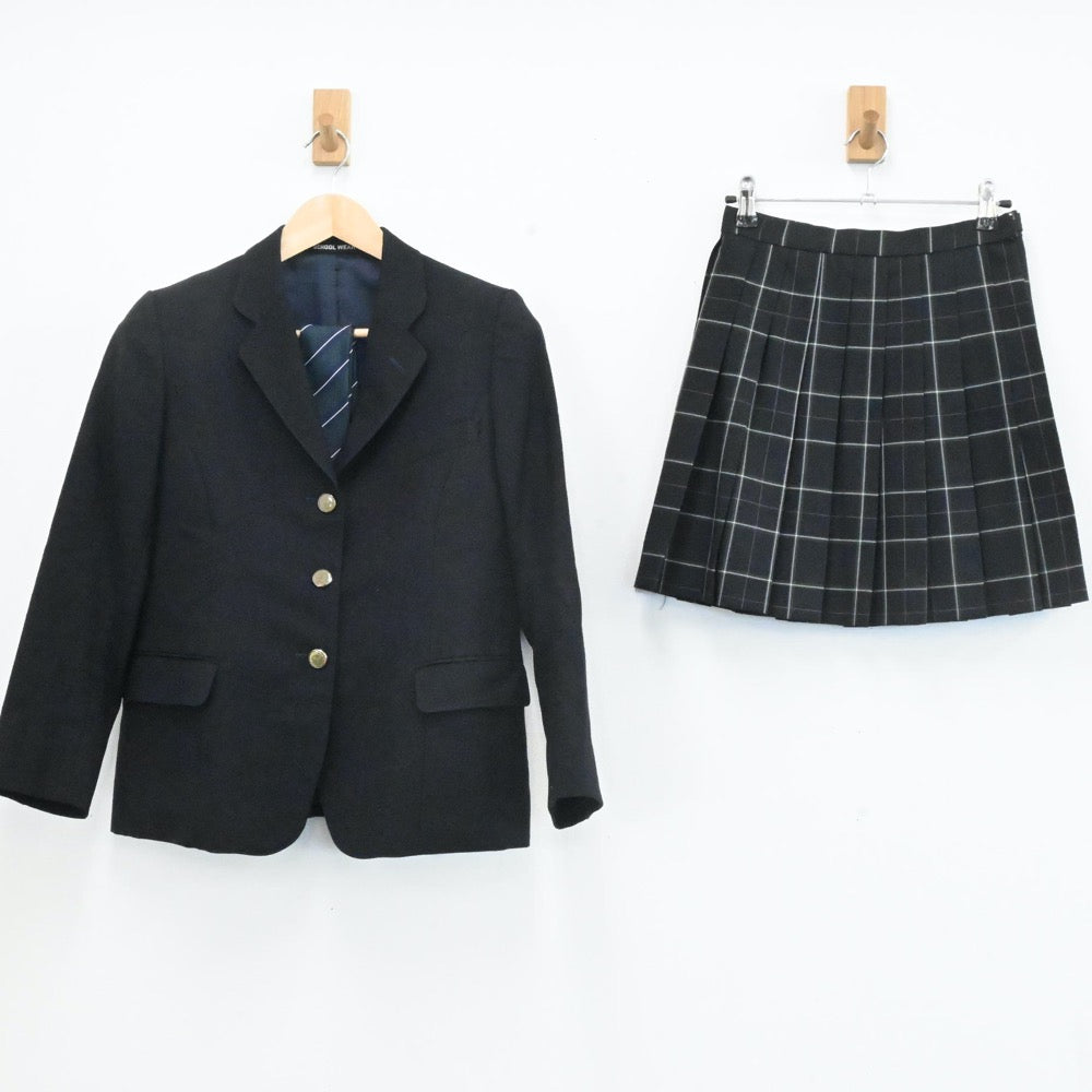 【中古】東京都 都立南平高等学校 女子制服 5点（ブレザー・スカート）sf004042