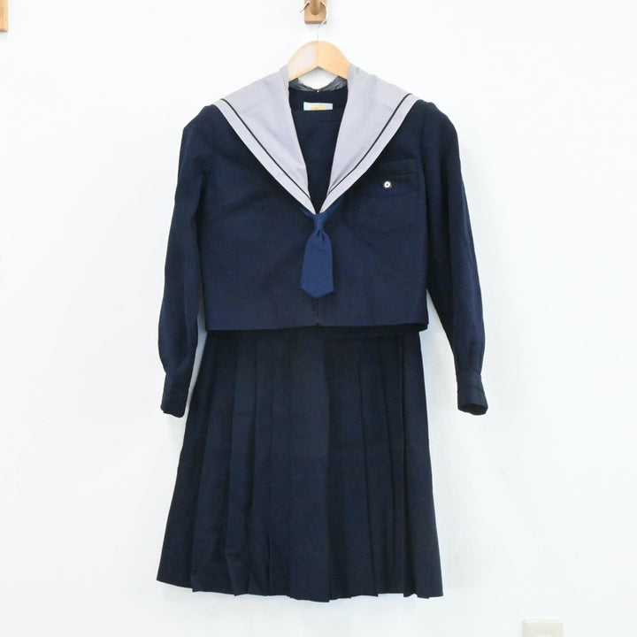 【中古制服】大阪府 登美丘中学校 女子制服 4点（セーラー服・スカート）sf004050【リサイクル学生服】 | 中古制服通販パレイド