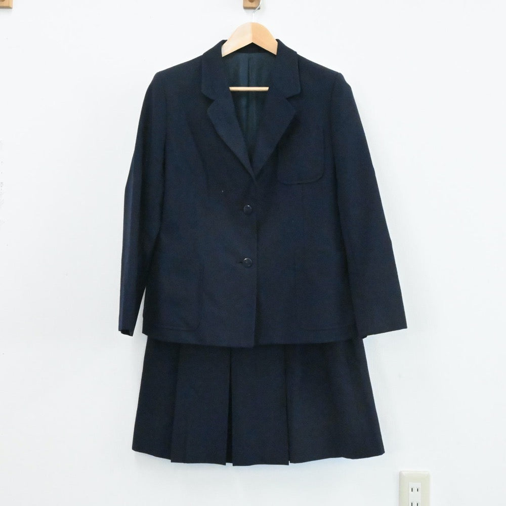 【中古】神奈川県 横須賀市立公郷中学校 女子制服 3点（ブレザー・ベスト・スカート）sf004055