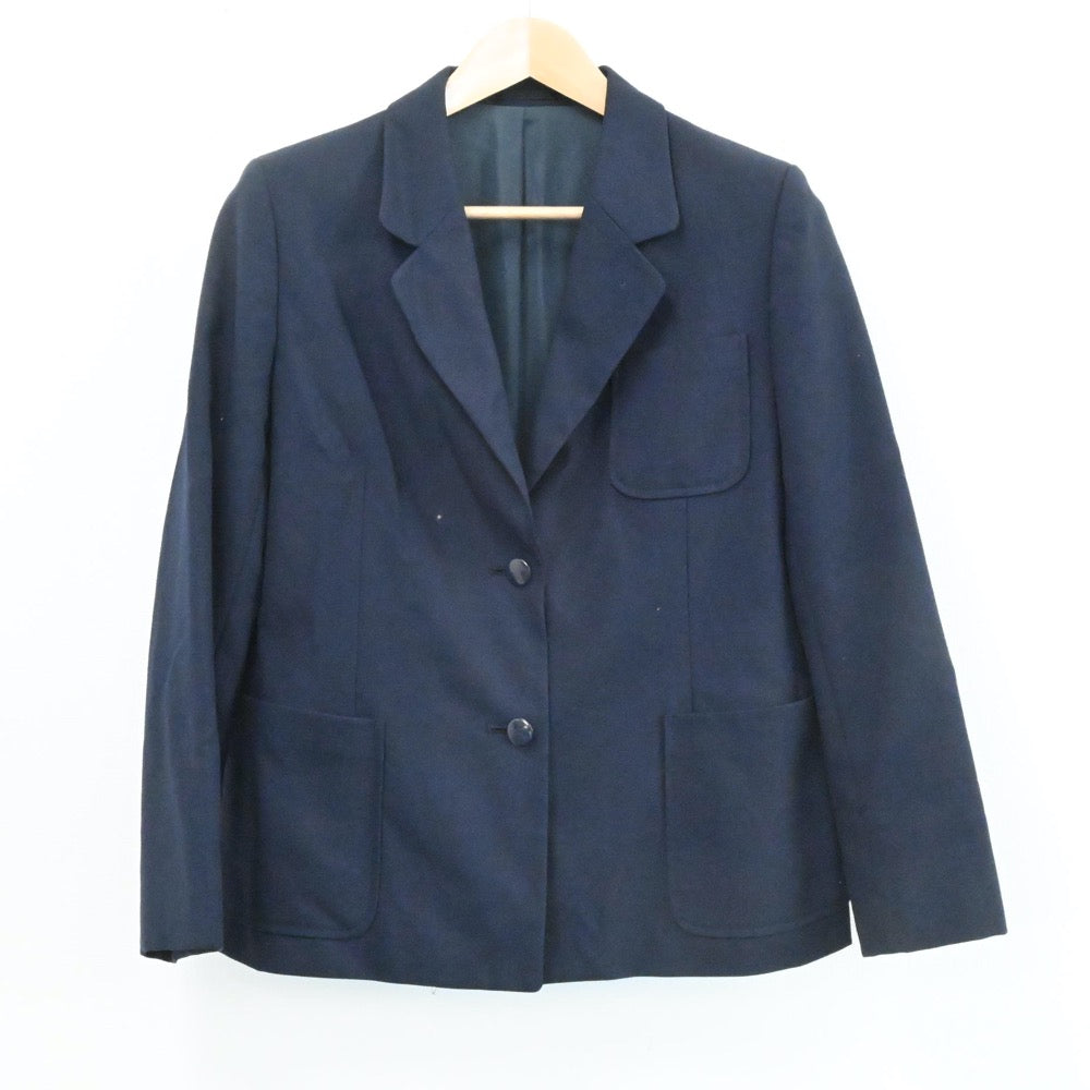 【中古】神奈川県 横須賀市立公郷中学校 女子制服 3点（ブレザー・ベスト・スカート）sf004055