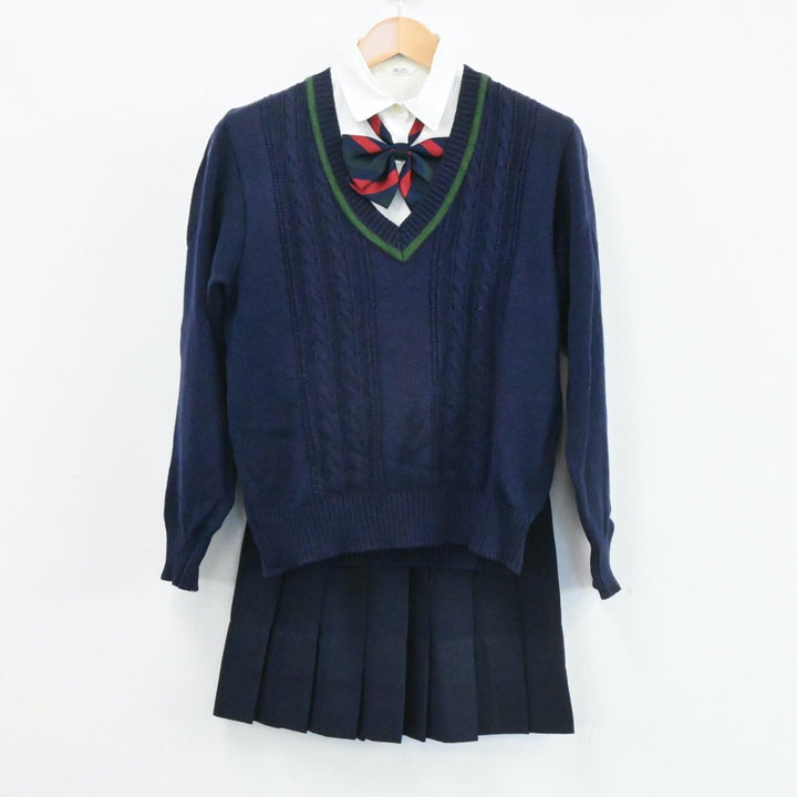 【中古制服】埼玉県 埼玉県立川越南高等学校 女子制服 6点（ブレザー・シャツ・ニット・ベスト・スカート）sf004072【リサイクル学生服】 | 中古 制服通販パレイド