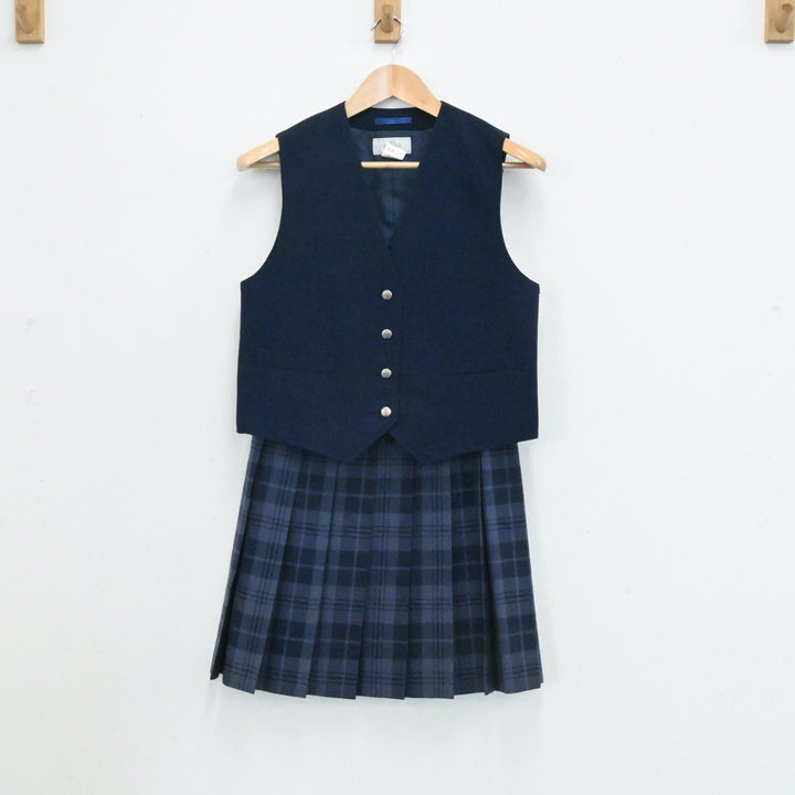 【中古制服】栃木県 白鴎大学足利高等学校 女子制服 4点（ブレザー・ベスト・スカート）sf004093【リサイクル学生服】 | 中古制服通販パレイド