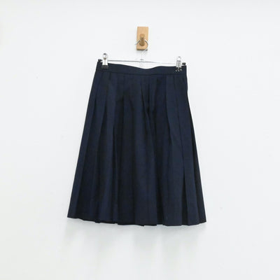 【中古】東京都 駒場高等学校 女子制服 2点（セーラー服・スカート）sf004100