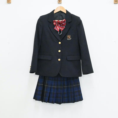 【中古】神奈川県 第一学院高等学校 女子制服 5点（ブレザー・スカート）sf004105