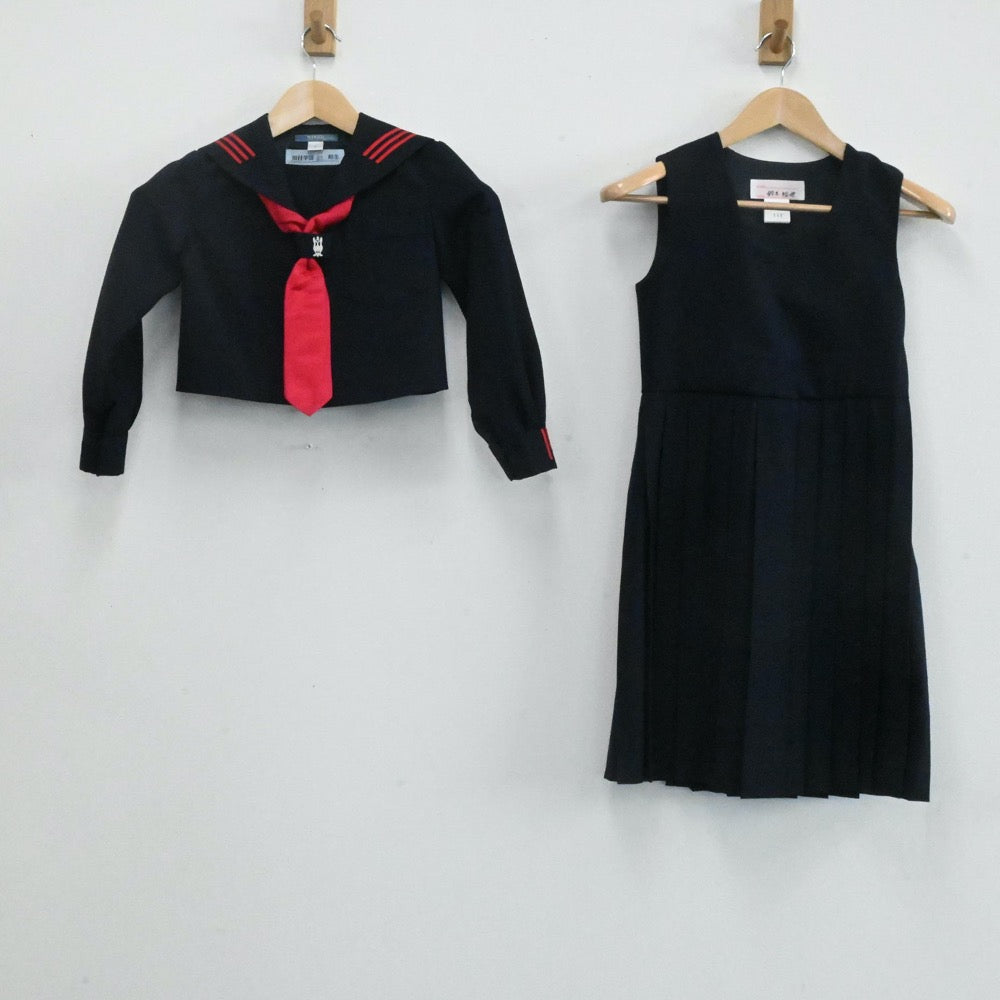 中古制服】小学校制服 川村小学校 3点 sf004140【リサイクル学生