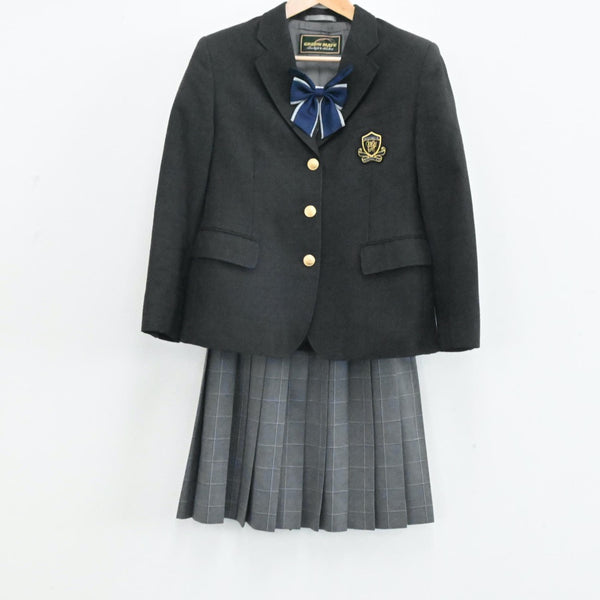 【中古制服】東京都 明大中野八王子高等学校 女子制服 3点（ブレザー・スカート）sf004152【リサイクル学生服】 | 中古制服通販パレイド