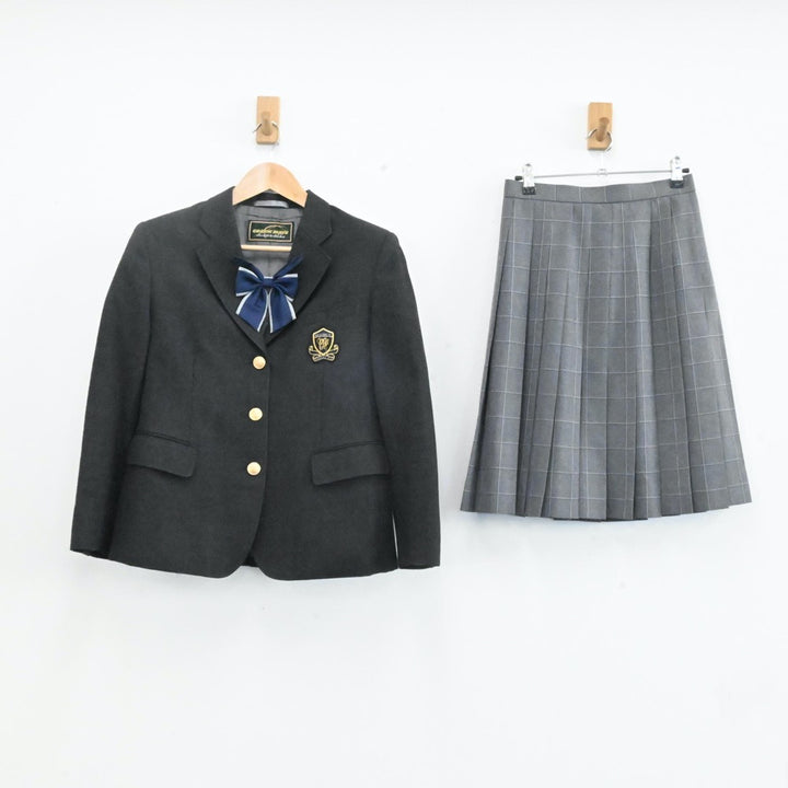 【中古制服】東京都 明大中野八王子高等学校 女子制服 3点（ブレザー・スカート）sf004152【リサイクル学生服】 | 中古制服通販パレイド