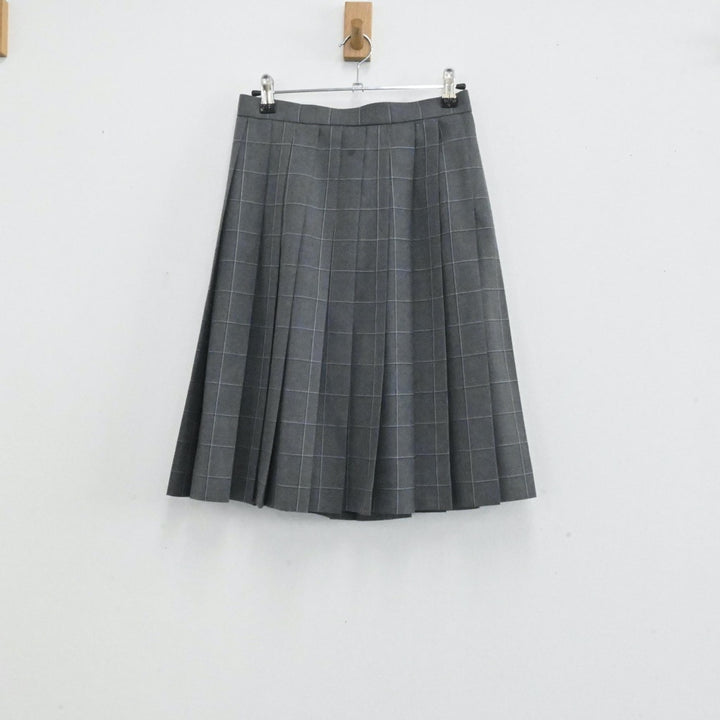 【中古】東京都 明大中野八王子高等学校 女子制服 3点（ブレザー・スカート）sf004152