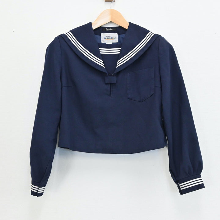 【中古制服】島根県 島根県安来市第1中学校 女子制服 2点（セーラー服・スカート）sf004162【リサイクル学生服】 | 中古制服通販パレイド