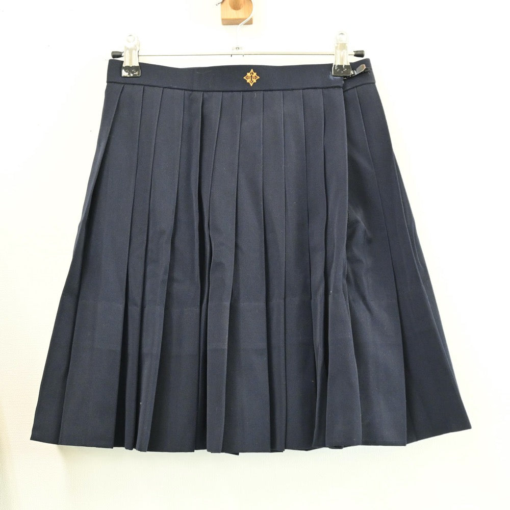 【中古】高知県 高知市立城東中学校 女子制服 4点（セーラー服・スカート）sf004206