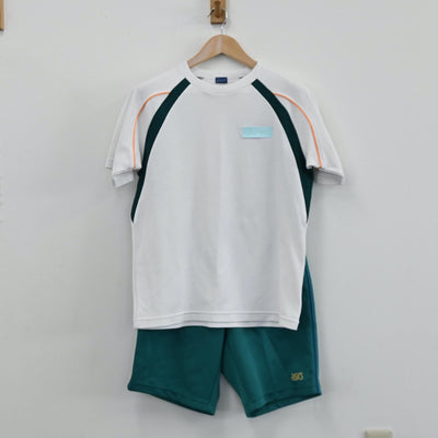 【中古】大阪府 大阪府立岸和田高校 女子制服 3点（体操服 上・体操服 下）sf004212