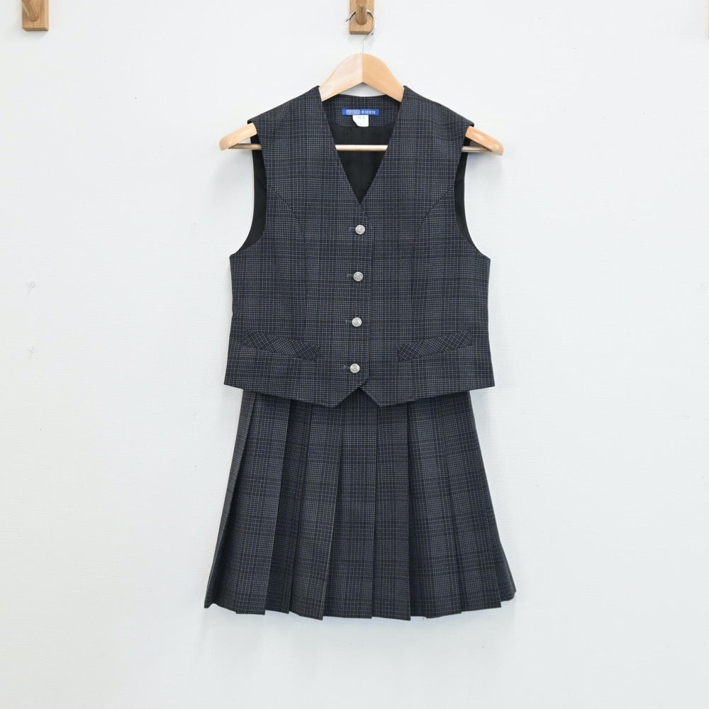 中古制服】愛知県 三好高等学校 女子制服 4点（ブレザー・ベスト・スカート）sf004224【リサイクル学生服】 | 中古制服通販パレイド