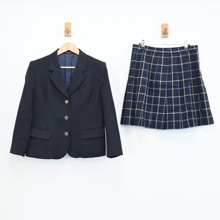中古制服】群馬県 高崎商科大学付属高等学校 女子制服 4点（ブレザー