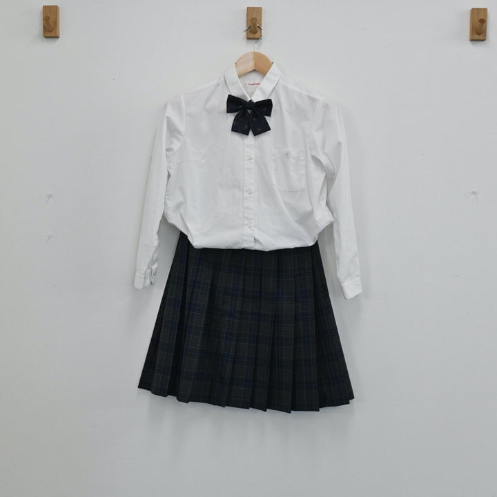 【中古制服】山形県 上山明新館高等学校 女子制服 8点（ブレザー・シャツ・スカート）sf004235【リサイクル学生服】 | 中古制服通販パレイド