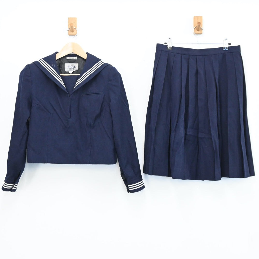 中古制服】埼玉県 東松山女子高等学校 女子制服 3点（セーラー服・セーラー服・スカート）sf004236【リサイクル学生服】 | 中古制服通販パレイド