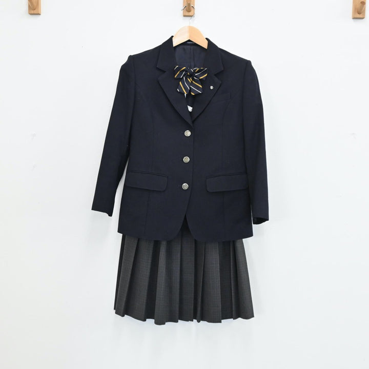 【中古制服】北海道 札幌平岸高等学校 女子制服 5点（ブレザー・ニット・スカート）sf004243【リサイクル学生服】 | 中古制服通販パレイド