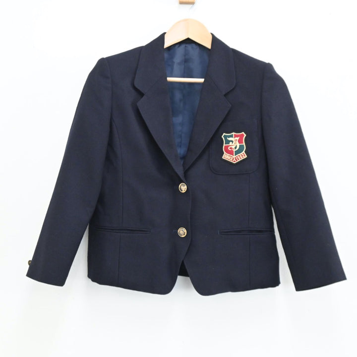 【中古】埼玉県 寄居高等学校 女子制服 4点（ブレザー・スカート）sf004281