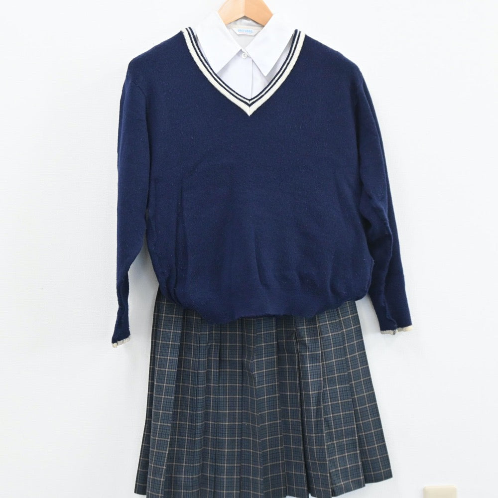 中古制服】大阪府 大阪薫英女学院高等学校 女子制服 4点