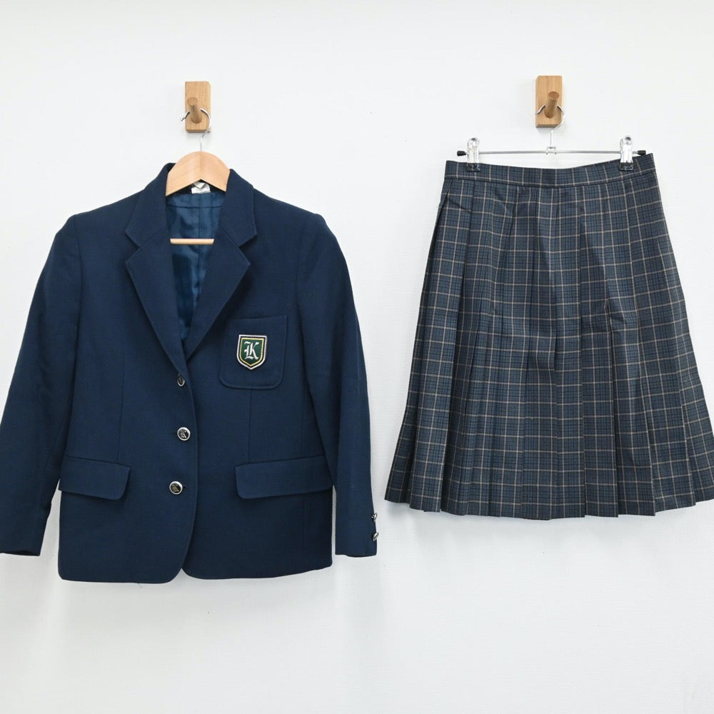 中古制服】大阪府 大阪薫英女学院高等学校 女子制服 4点