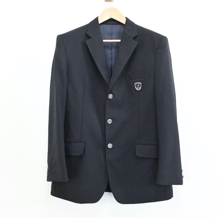 中古制服】東京都 東京都立葛飾野高等学校 男子制服 4点（ブレザー