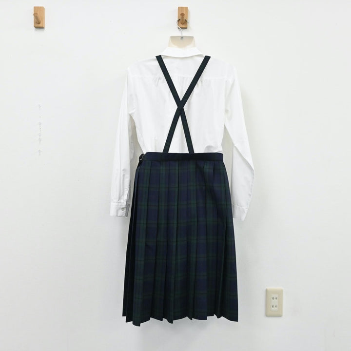 【中古】兵庫県 神戸市立大原中学校 女子制服 3点（ブレザー・シャツ・スカート）sf004364