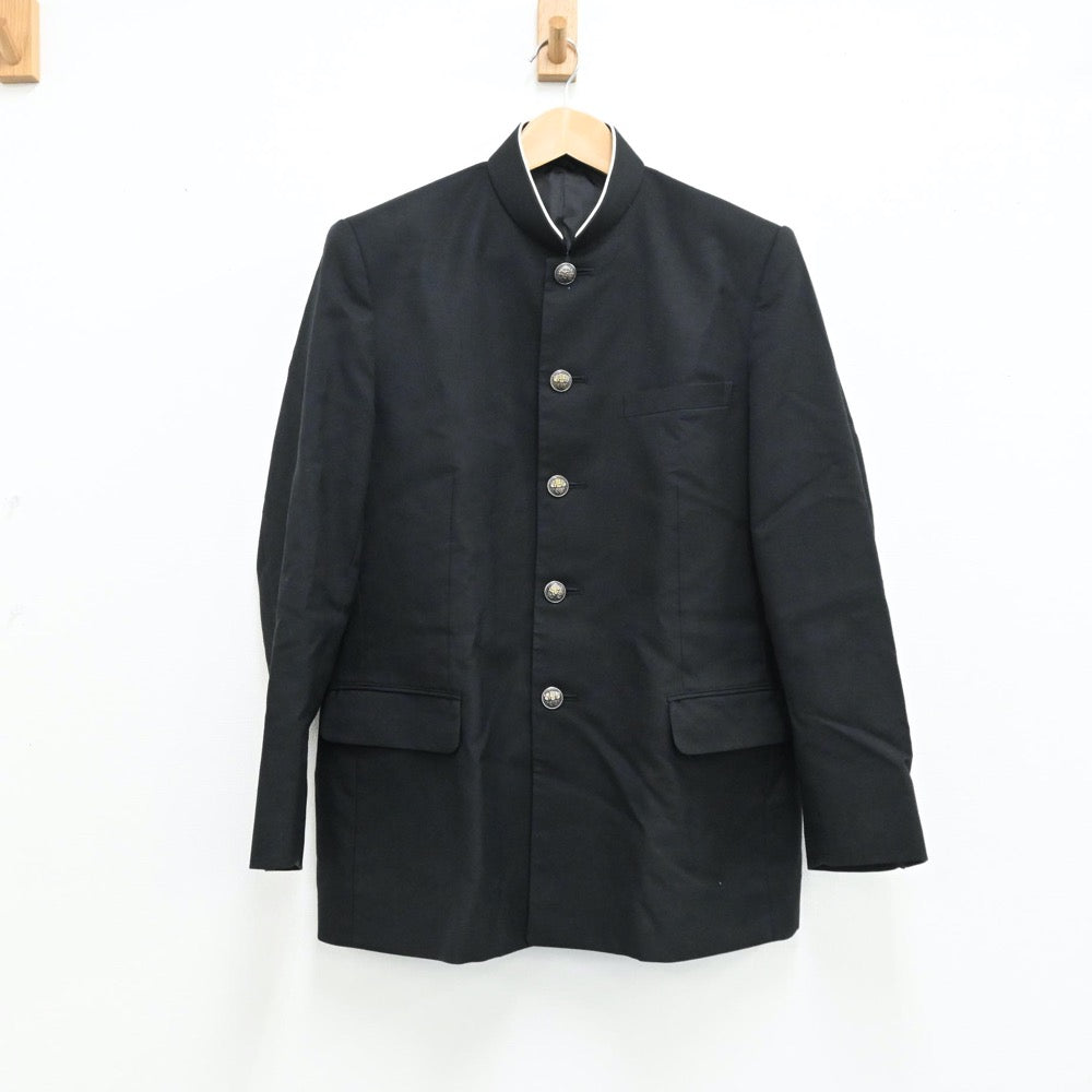 中古制服】神奈川県 神奈川県立鶴見高校 男子制服 3点（学ラン・ズボン