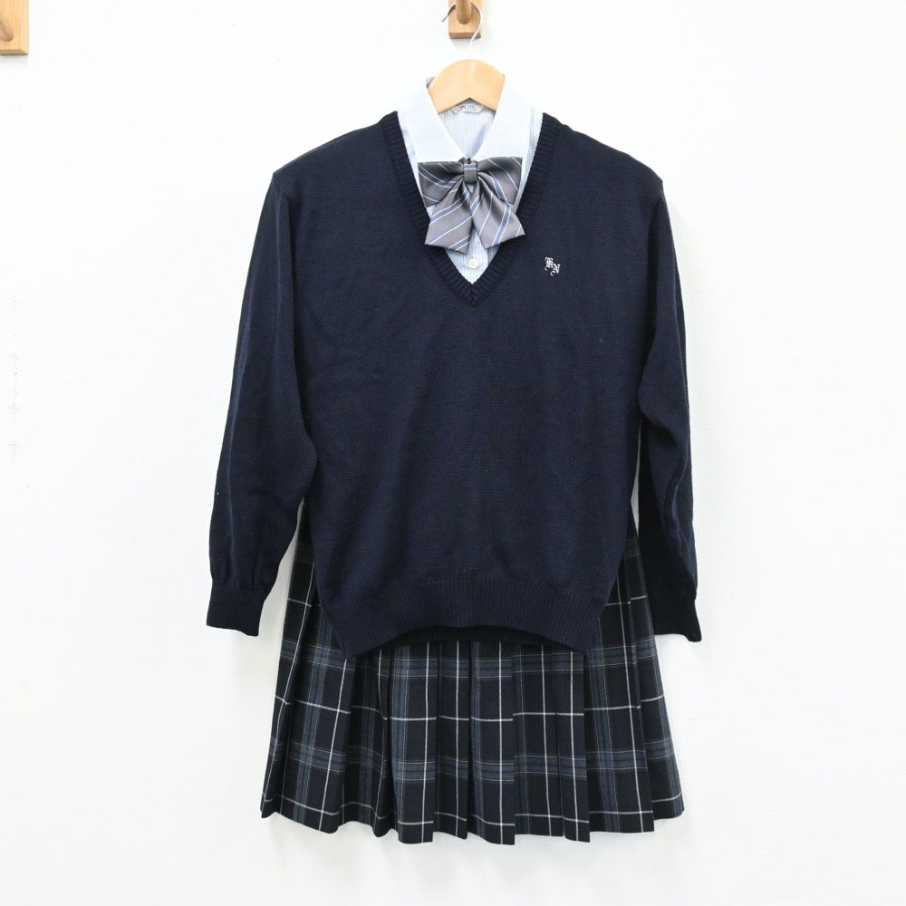 中古制服】三重県 三重県立桑名西高校 女子制服 5点（ブレザー・シャツ・ニット・スカート）sf004380【リサイクル学生服】 | 中古制服通販パレイド