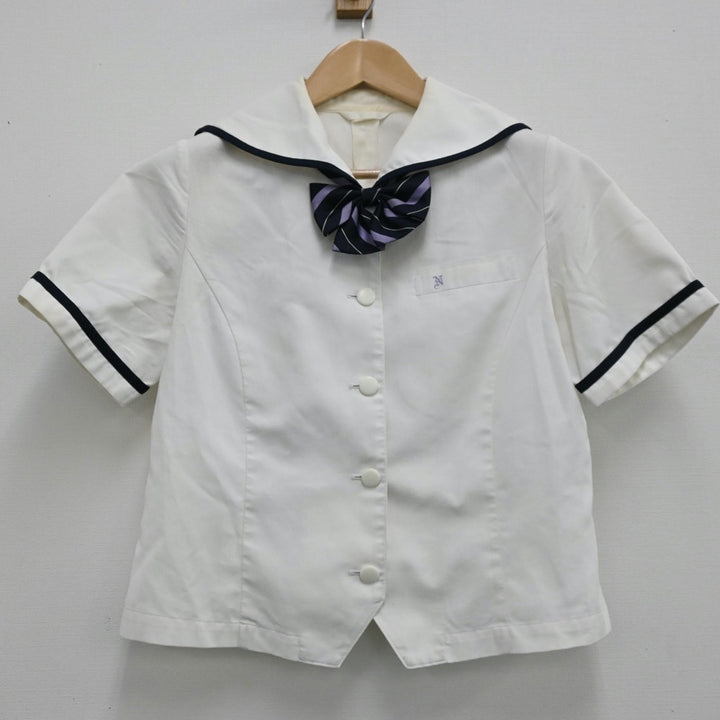 【中古】岐阜県 多治見西高校 女子制服 4点（シャツ・スカート）sf004390