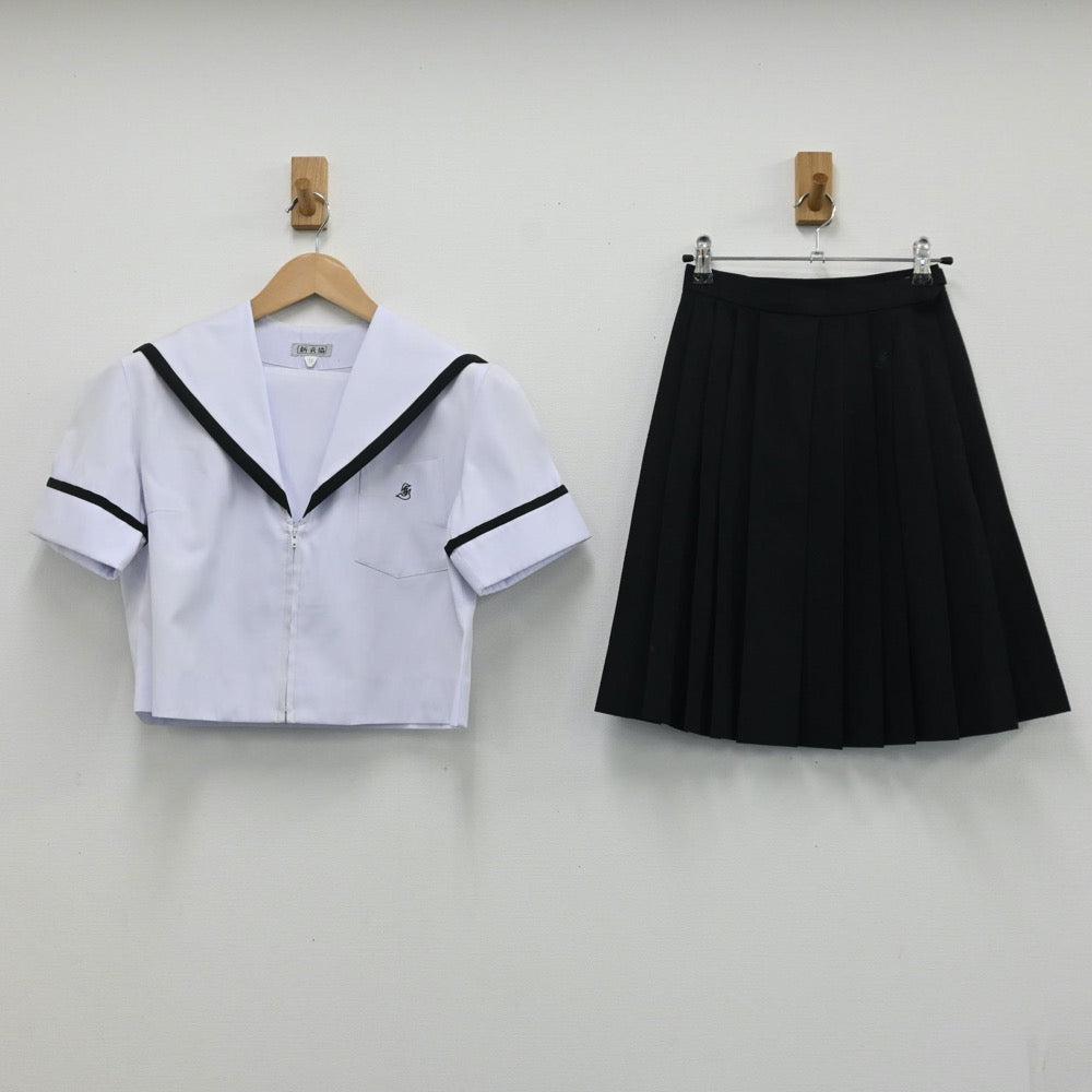 中古制服】愛知県 愛知県立新城高等学校 女子制服 3点（セーラー服・スカート）sf004410【リサイクル学生服】 | 中古制服通販パレイド