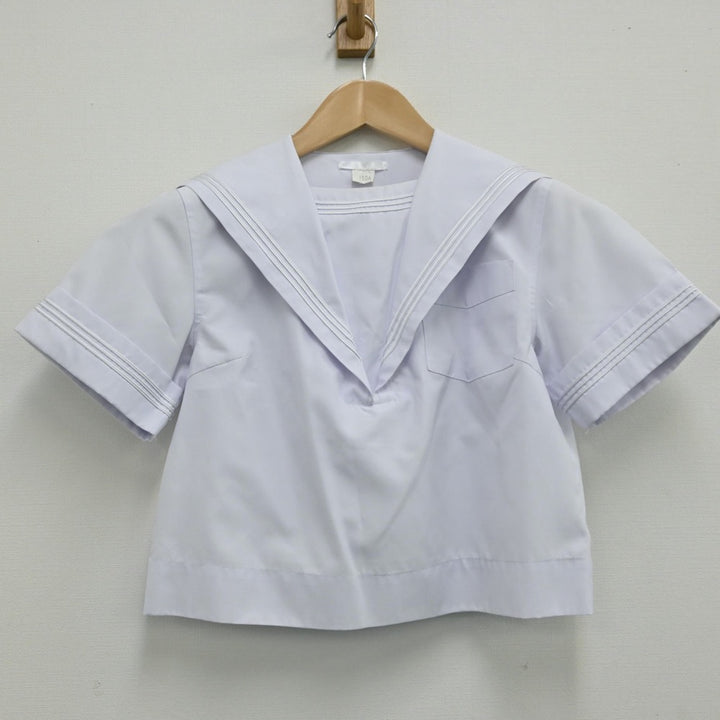 【中古】石川県 遺愛女子高等学校 女子制服 2点（シャツ・スカート）sf004414