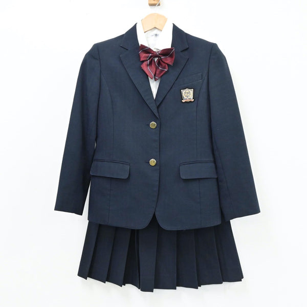 【中古制服】東京都 東亜学園高等学校 女子制服 5点（ブレザー 