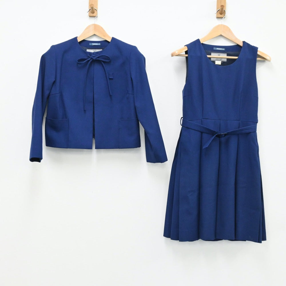 中古制服】茨城県 茨城キリスト教学園中学校 女子制服 2点 中古制服】茨城県 茨城キリスト教学園中学校 女子制服 2点
