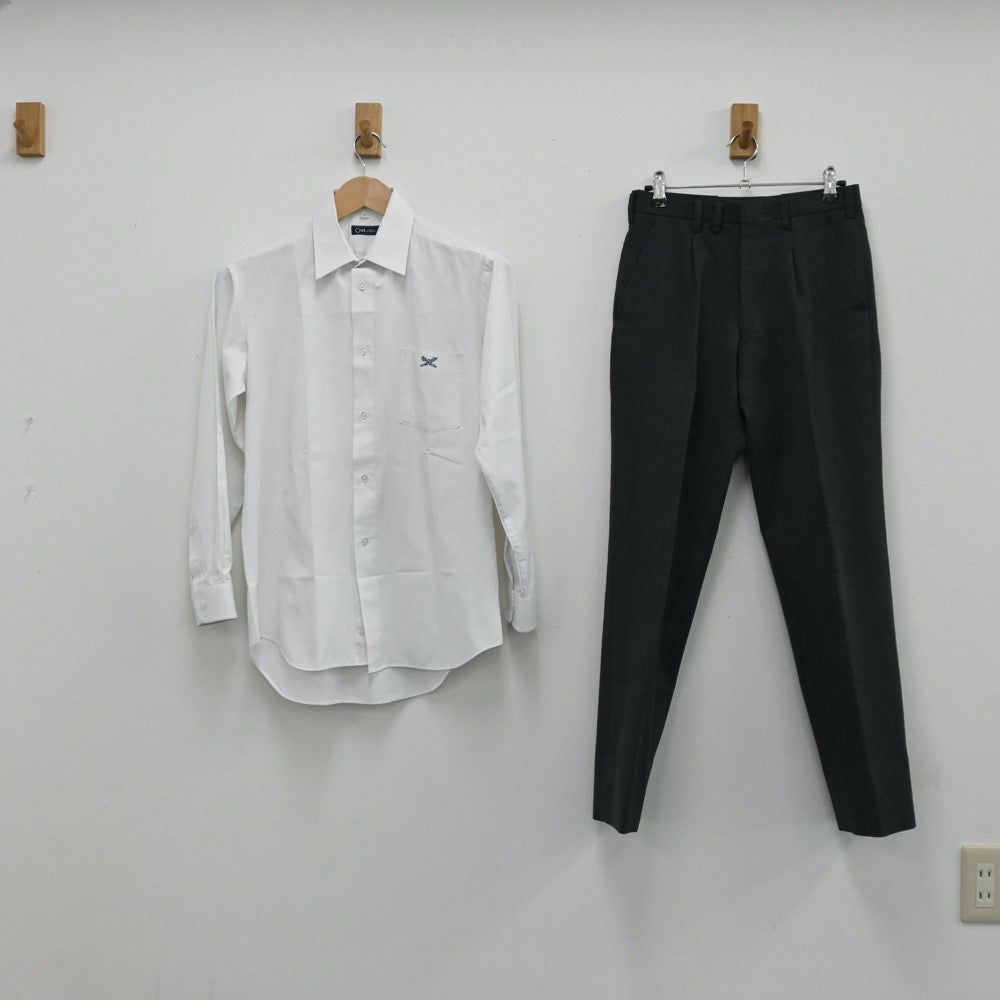 中古制服】神奈川県 逗子開成高等学校 男子制服 5点（ブレザー