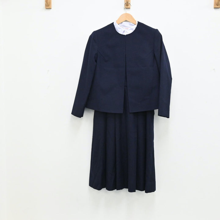 【中古制服】和歌山県 和歌山信愛高等学校 女子制服 6点（シャツ・ブレザー・ニット・ジャンパースカート）sf004487【リサイクル学生服】 | 中古 制服通販パレイド