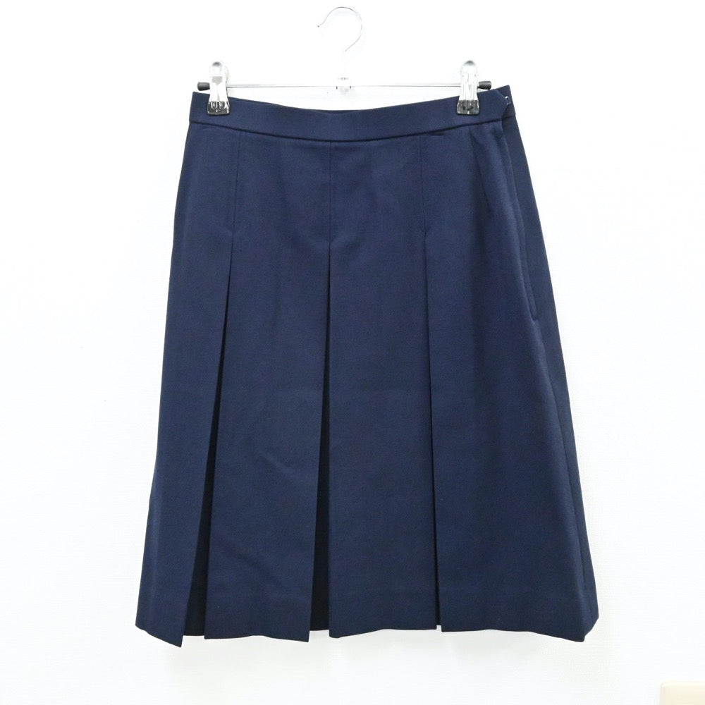 【中古】岡山県 岡山県立倉敷商業高校 女子制服 4点（ブレザー・ベスト・スカート）sf004503