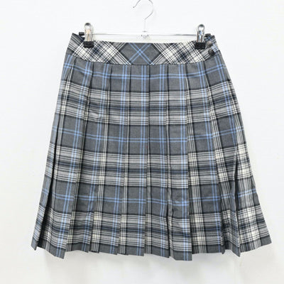 【中古】東京都 大成高校 女子制服 4点（シャツ・ニットベスト・スカート）sf004511