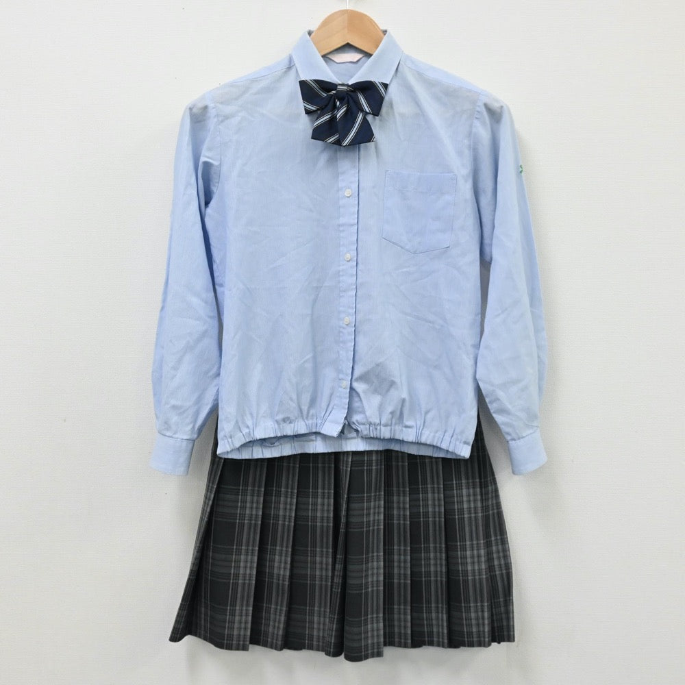 【中古】愛知県 愛知県立瀬戸北総合高等学校 女子制服 4点（ブレザー・シャツ・スカート）sf004527