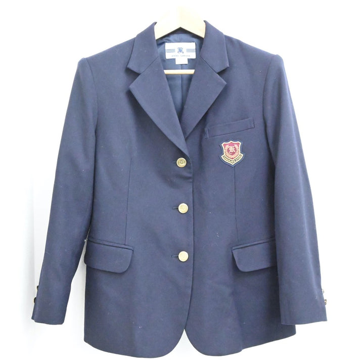 【中古】埼玉県 春日部共栄高校 女子制服 4点（ブレザー・スカート）sf004548