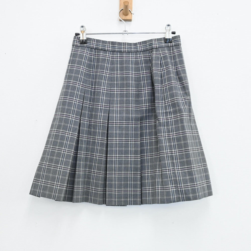 【中古】東京都 立川女子高等学校 女子制服 5点（ブレザー・シャツ・ニット・スカート）sf004579