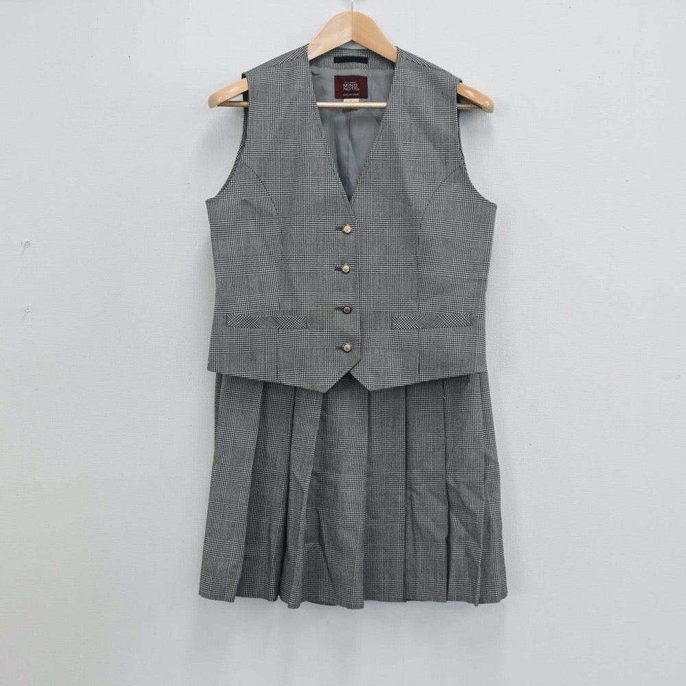 【中古】宮崎県 富島高等学校 女子制服 5点（ブレザー・シャツ・ベスト・スカート）sf004583