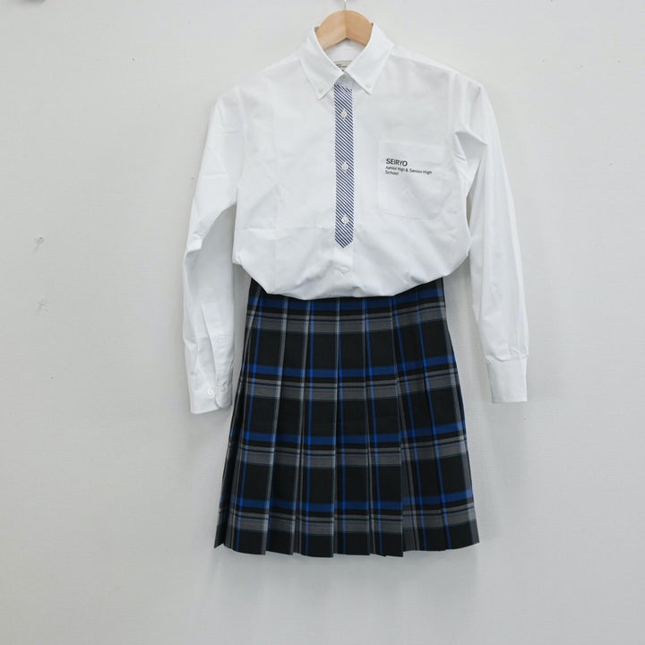 【中古制服】東京都 青稜高等学校 女子制服 4点（ブレザー・シャツ・スカート）sf004595【リサイクル学生服】 | 中古制服通販パレイド