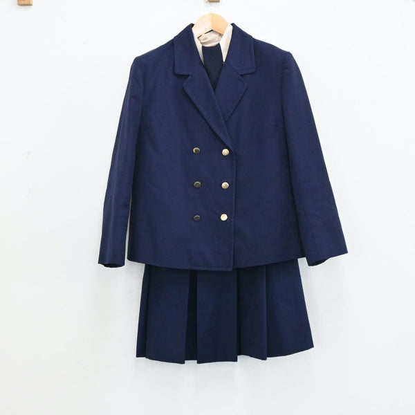 【中古制服】神奈川県 清泉女学院中学・高等学校 女子制服 6点（ブレザー・シャツ・ニット・ジャンパースカート）sf004615【リサイクル学生服】 |  中古制服通販パレイド