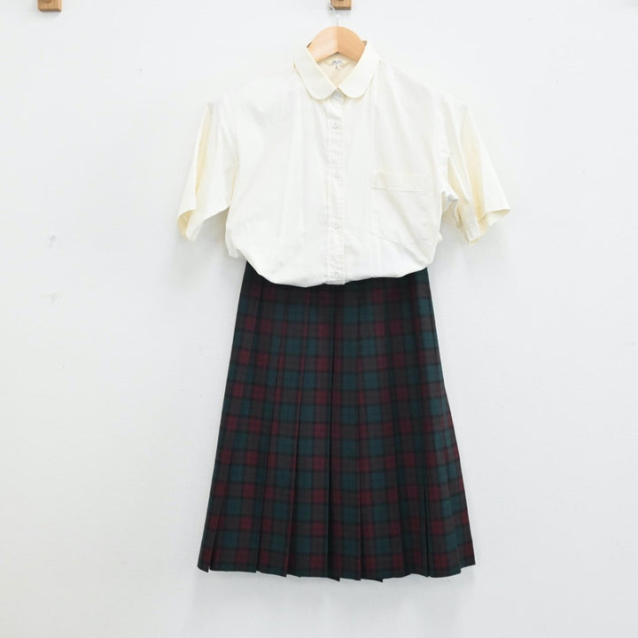 中古制服】茨城県 江戸川学園取手中学校 女子制服 4点（シャツ・ニットベスト・スカート）sf004618【リサイクル学生服】 | 中古制服通販パレイド