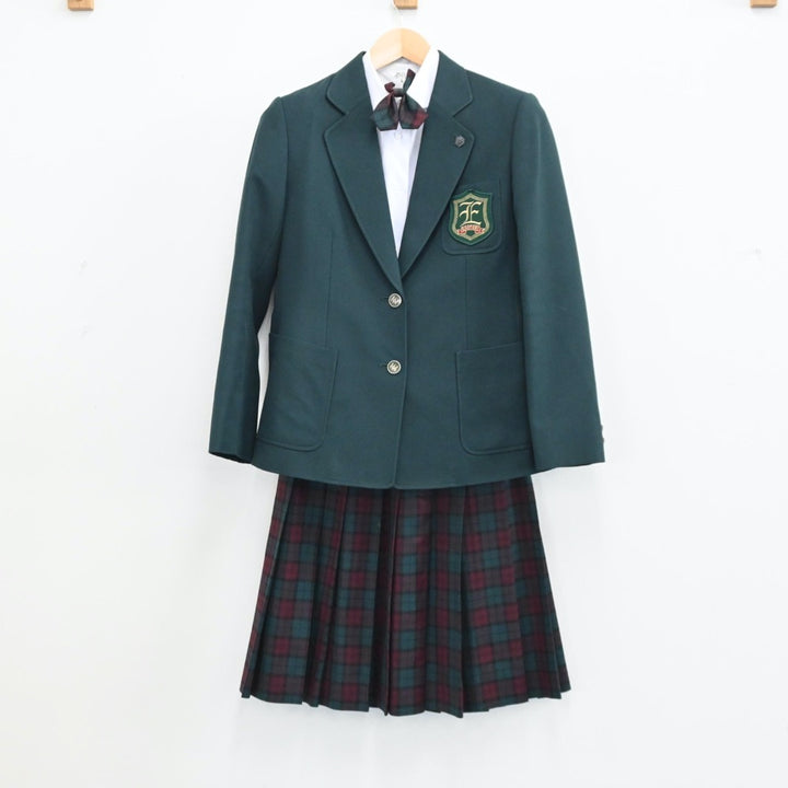 【中古制服】茨城県 江戸川学園取手中学校 女子制服 7点（ブレザー・シャツ・ニット・スカート）sf004619【リサイクル学生服】 | 中古制服 通販パレイド