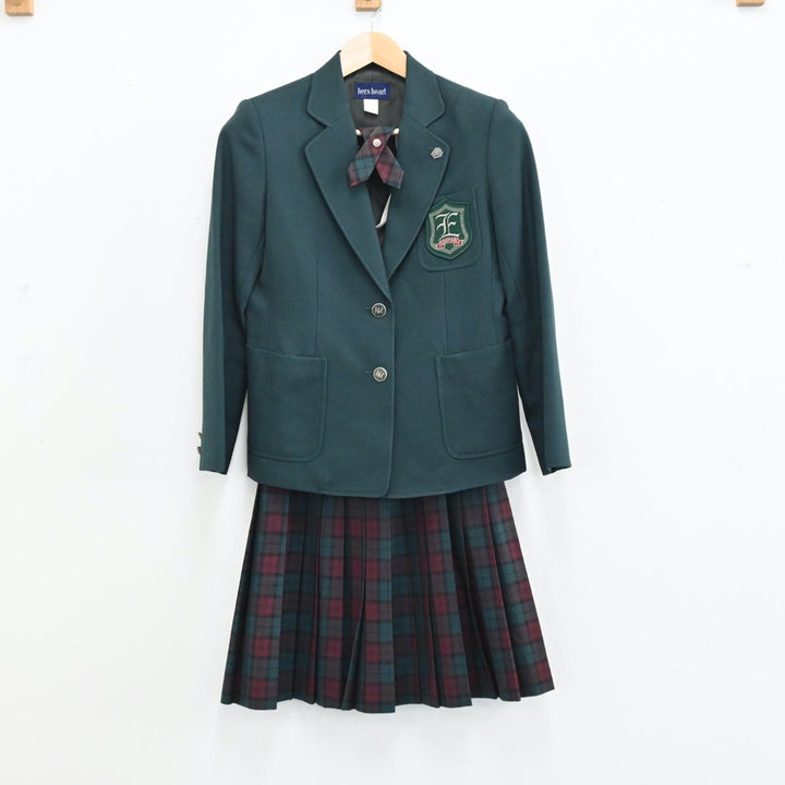 【中古制服】茨城県 江戸川学園取手高等学校 女子制服 6点（ブレザー・ベスト・ニット・スカート）sf004626【リサイクル学生服】 | 中古制服 通販パレイド