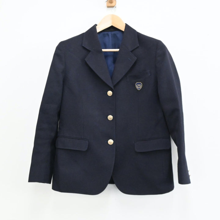 【中古】山口県 湯田中学校 女子制服 2点（ブレザー・スカート）sf004639