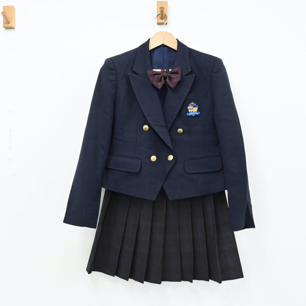 【中古】愛知県 愛知県立岩倉高校 女子制服 3点（ブレザー・スカート）sf004664