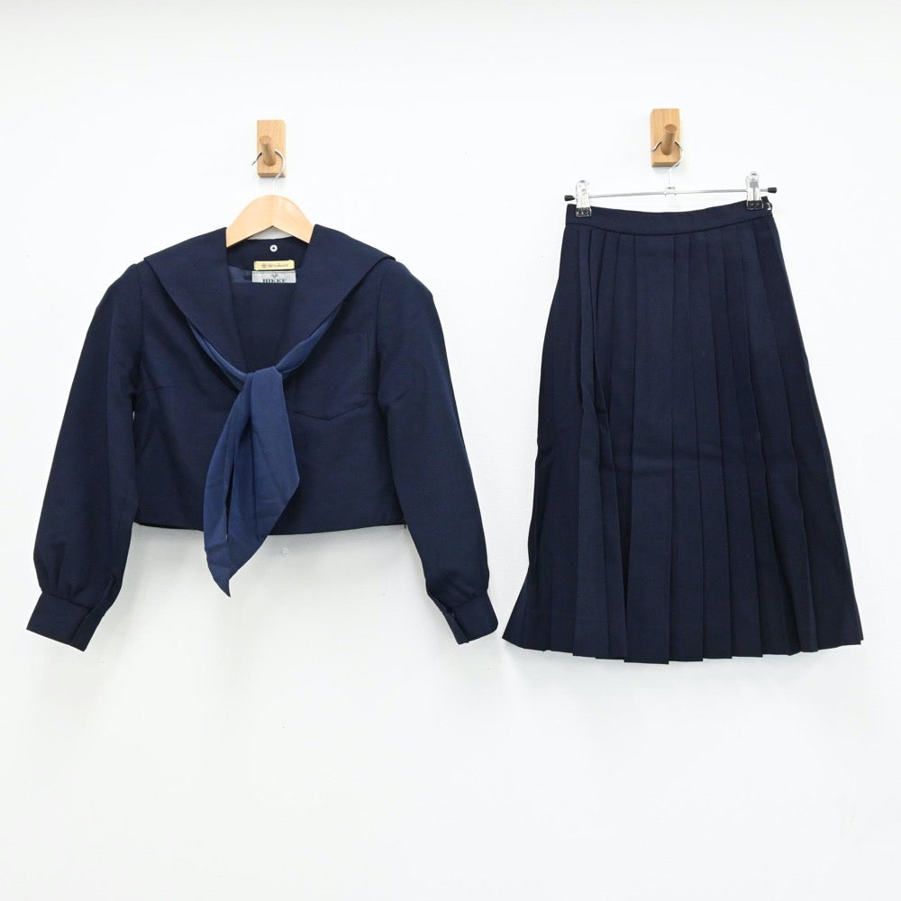 愛知県 愛知県立名古屋西高校 女子制服 4点 sf004668