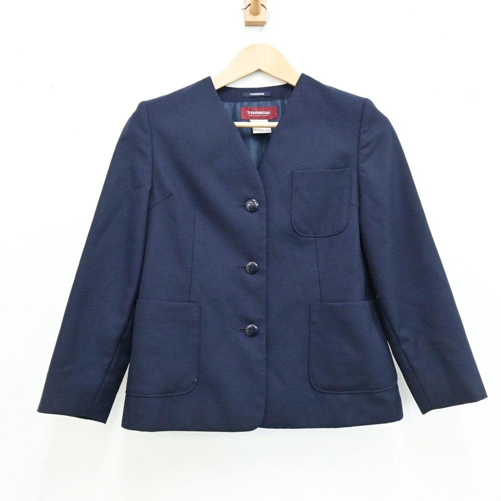 【中古】埼玉県 さいたま市立与野東中学校 女子制服 4点（ブレザー・ベスト・スカート）sf004673