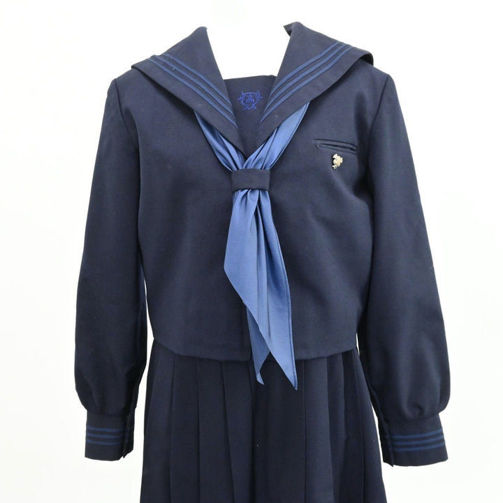 中古制服】千葉県 千葉県立柏南高校 女子制服 3点（セーラー服・ジャンパースカート）sf004699【リサイクル学生服】 | 中古制服通販パレイド